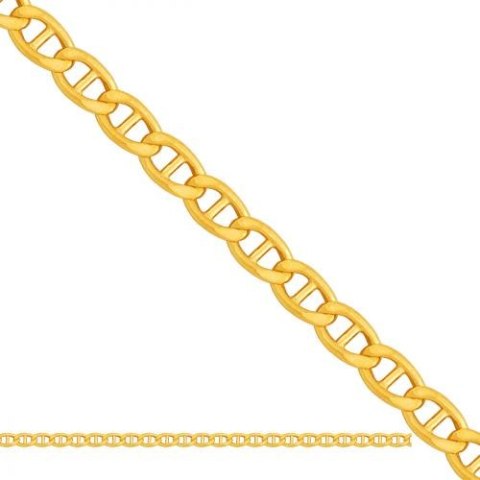 Złoty łańcuszek Dmuchany Gucci Ld041