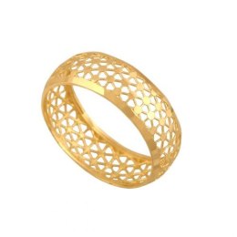 Złoty pierścionek tradycyjny