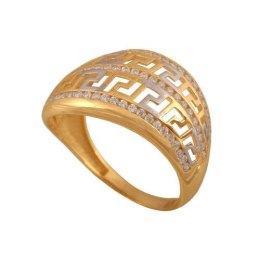 Złoty pierścionek tradycyjny