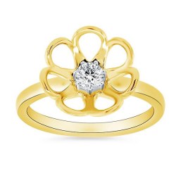 Złoty pierścionek PZD6349 - Diament