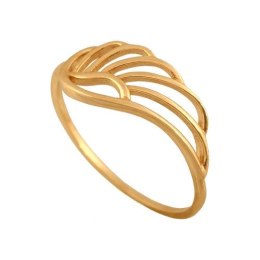 Złoty pierścionek tradycyjny Pi585