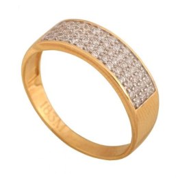 Złoty pierścionek tradycyjny Pi059