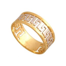 Złoty pierścionek tradycyjny Pi867