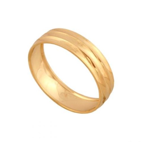 Złoty pierścionek tradycyjny Pr853