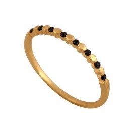 Złoty pierścionek tradycyjny Pi595