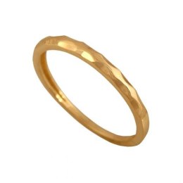 Złoty pierścionek tradycyjny Pi602