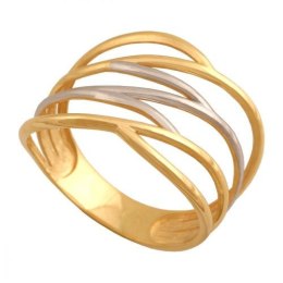 Złoty pierścionek tradycyjny Pn578