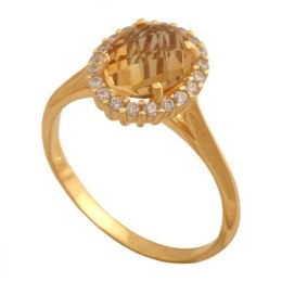 Złoty pierścionek tradycyjny Pn585