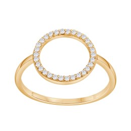 Złoty pierścionek PXC6563 - Cyrkonia