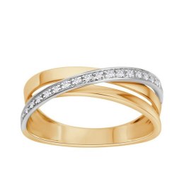 Złoty pierścionek PXD6545 - Diament