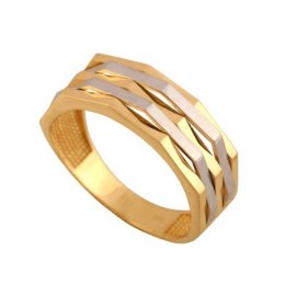 Złoty pierścionek tradycyjny Pi584