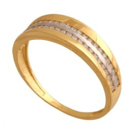 Złoty pierścionek tradycyjny Pn446