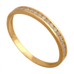 Złoty pierścionek tradycyjny Pn474