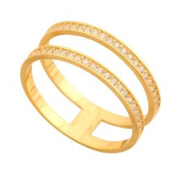 Złoty pierścionek tradycyjny Pn839